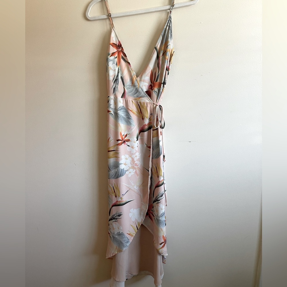 Show Me Your MuMu Medium floral Meghan wrap dress